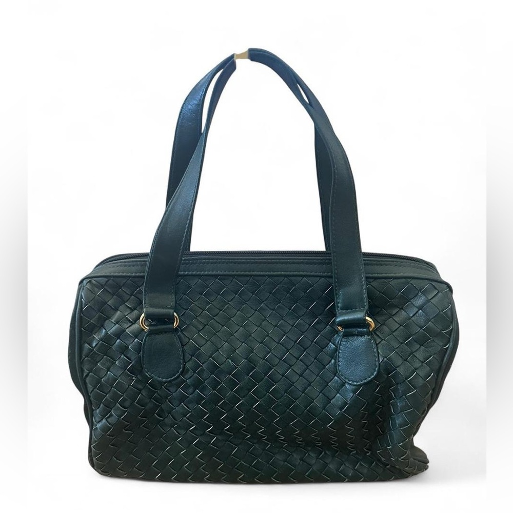 Meyers USA Vintage Woven Forest Green Bowling Bag